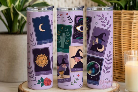 Download Mystical Tarot Card Collage Wrap PNG - Collage Collection