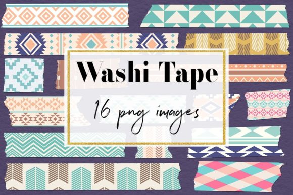 Download Aztec Washi Tape Clipart - Premium Resources
