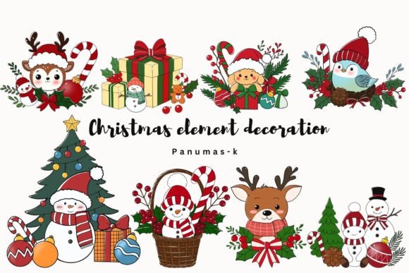 Download Christmas Element Decoration - Decoration Collection