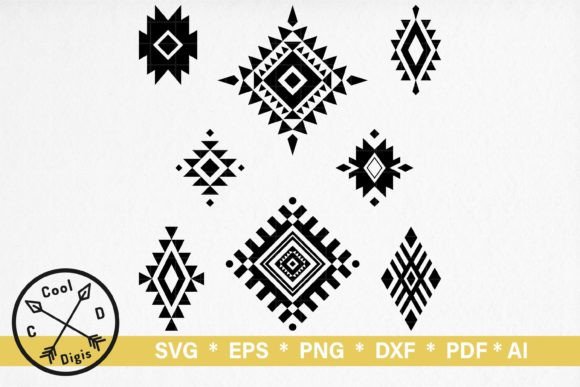 Download Aztec Tribal Pattern Clipart for Cricut - Premium Resources